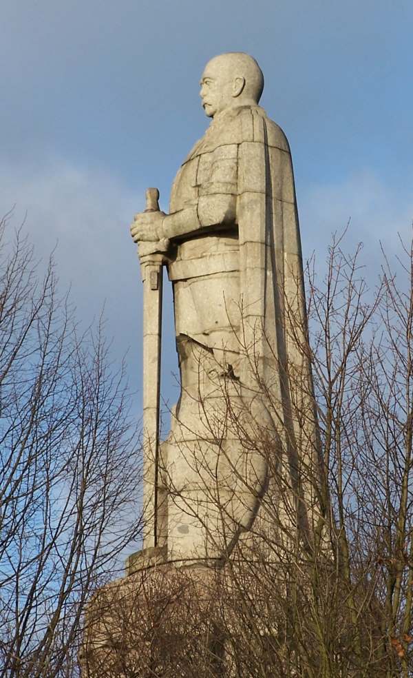 grösste Statuen in Deutschland Bismarck Denkmal